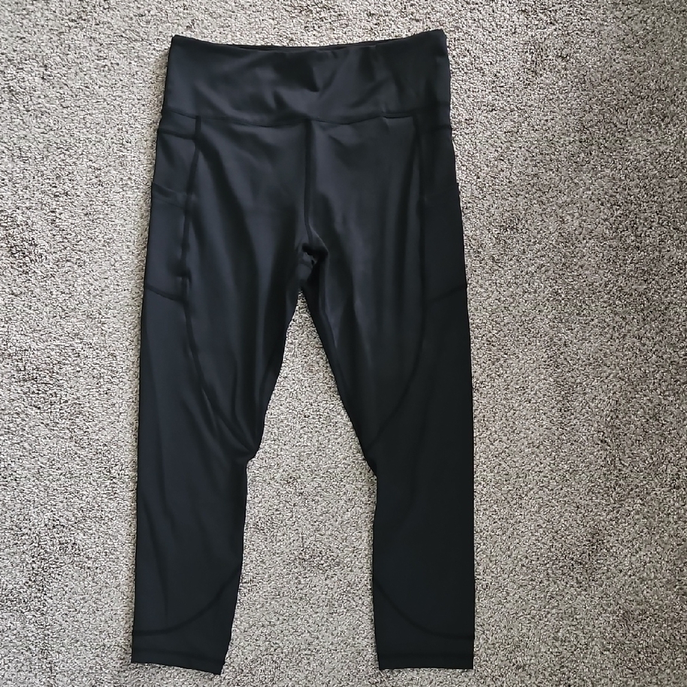 Zyia Active Black Leggings with Pockets